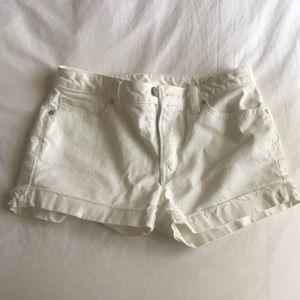 Gap white shorts